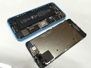 iPhone5c 液晶修理_2